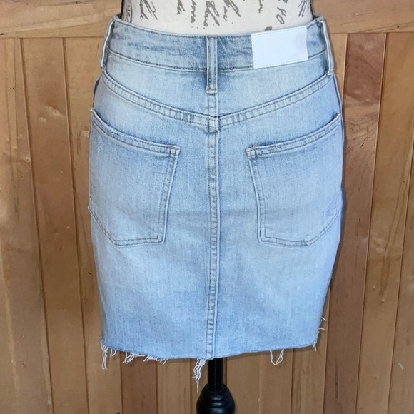 NWT Pistola Jean Cut Off Mini Skirt. 27 - Picture 8 of 16